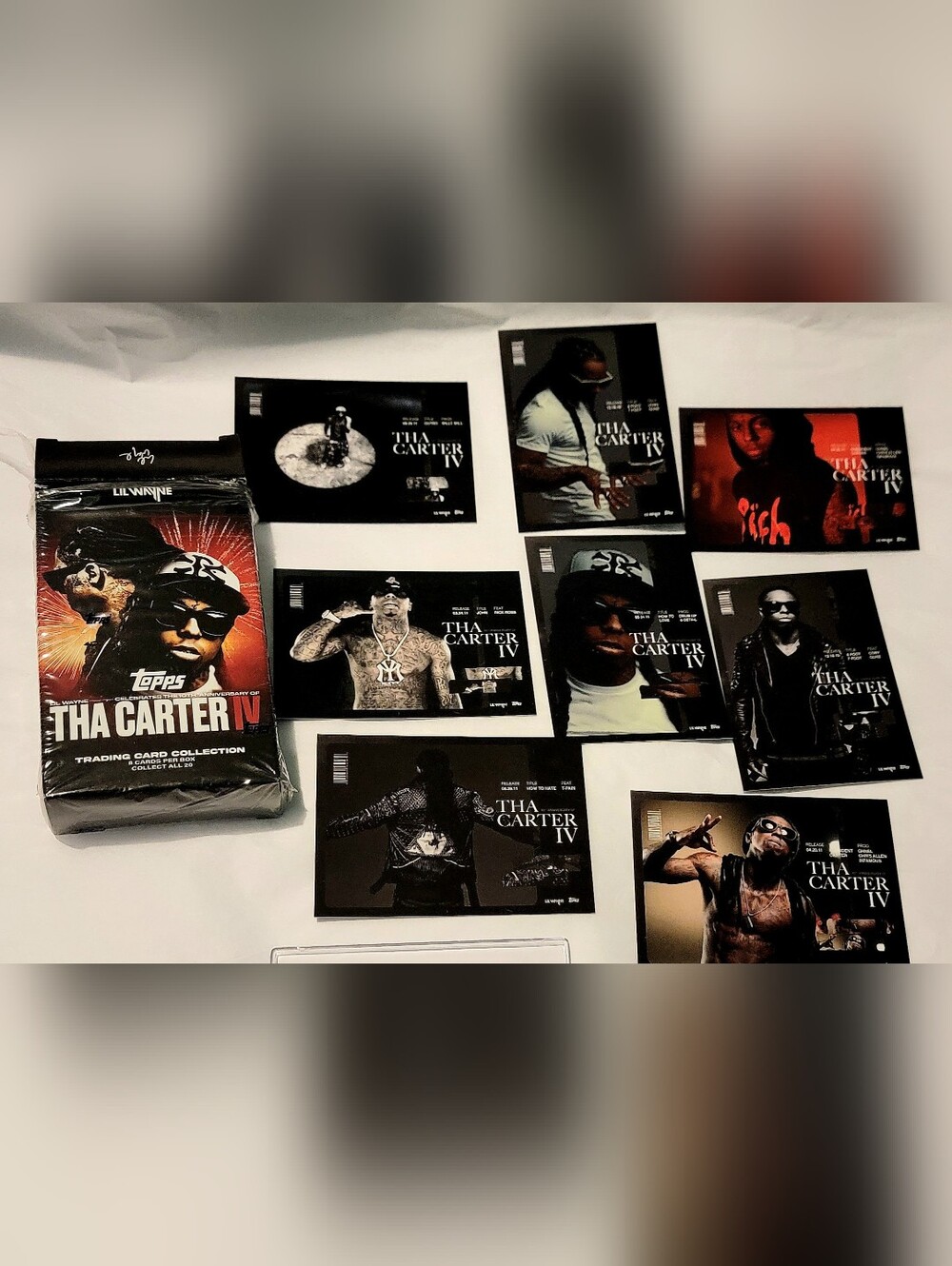 Topps Tha Carter IV Box - Opened